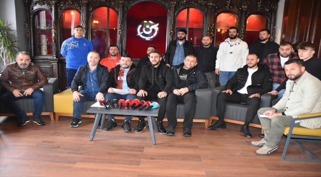 Trabzonspor taraftar grupları İsrail'i protesto için yürüyecek