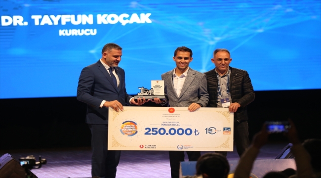 Türkiye Girişimci Buluşması'nda ödüller sahiplerini buldu