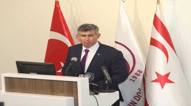 Türkiye'nin Lefkoşa Büyükelçisi Feyzioğlu, "Kıbrıs ve Doğu Akdeniz" konferansında konuştu
