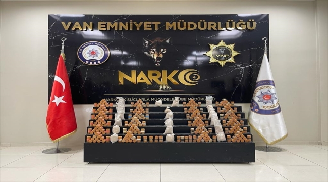 Van'da geçen hafta 48 kilo 500 gram eroin ele geçirildi