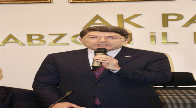 Adalet Bakanı Yılmaz Tunç, Trabzon'da konuştu