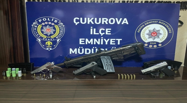 Adana'da uyuşturucu ve silah operasyonunda 7 kişi yakalandı