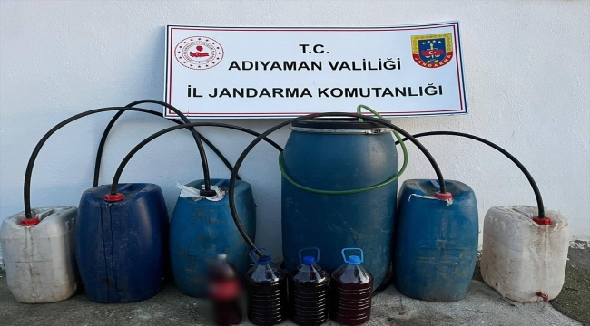 Adıyaman'da sahte içki operasyonunda 3 şüpheli yakalandı