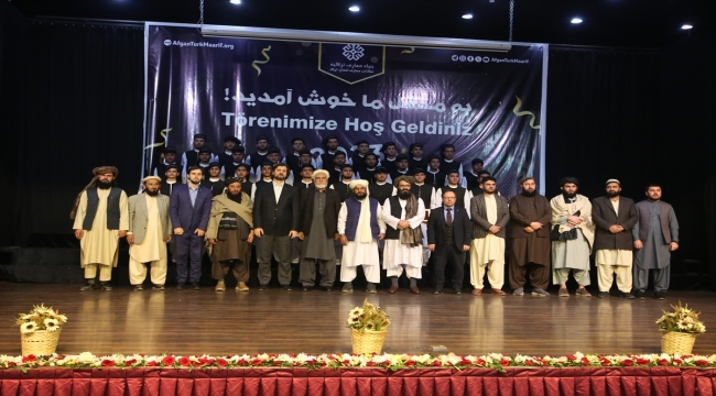 Afgan-Türk Maarif okullarında mezuniyet heyecanı