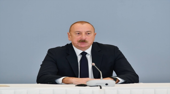 Aliyev, Azerbaycan-Ermenistan barış sürecini değerlendirdi:
