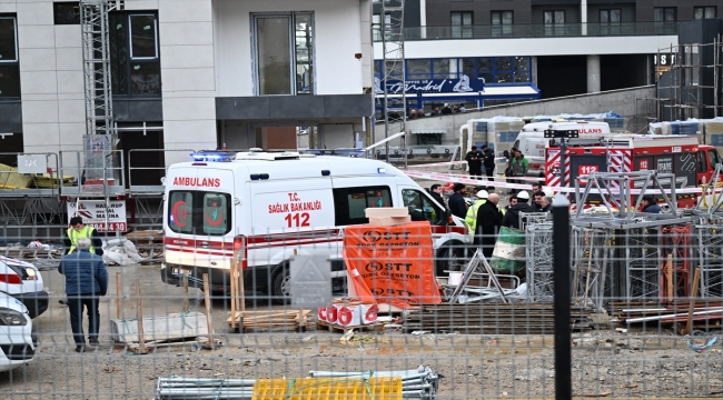 Ankara'da inşaatın 30. katından düşen 2 işçi hayatını kaybetti