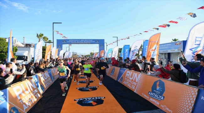 Antalya Ultra Maratonu sona erdi