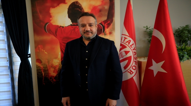 Antalyaspor'da hedef ligi üçüncü bitirmek