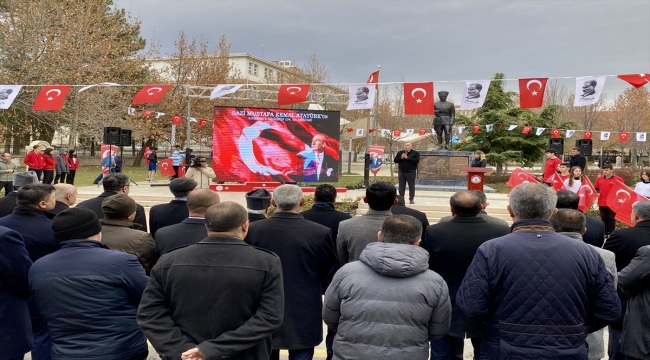 Atatürk'ün Kırşehir'e gelişinin 104. yıl dönümü kutlandı