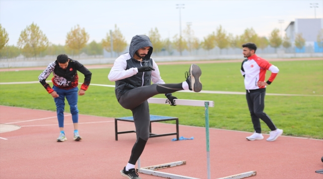 Atletizm Milli Takımı, uluslararası organizasyonlara Diyarbakır'da hazırlanıyor