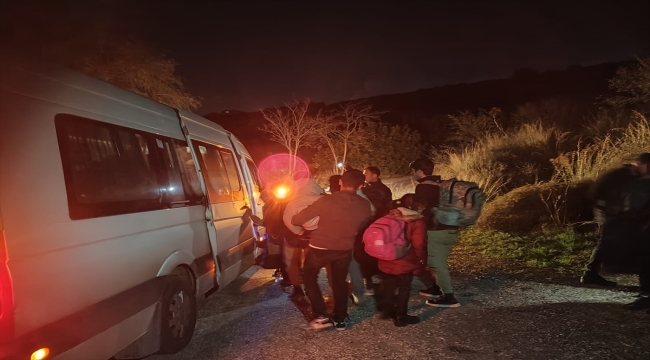 Bodrum'da 22 düzensiz göçmen yakalandı