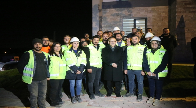 Çevre, Şehircilik ve İklim Değişikliği Bakanı Özhaseki, Hatay'da konuştu