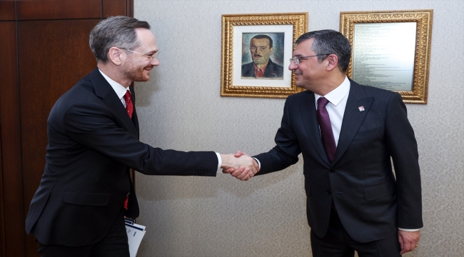 CHP Genel Başkanı Özel, TÜSİAD Başkanı Turan'ı kabul etti