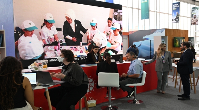 Cumhurbaşkanlığı İletişim Başkanlığınca Expo City Dubai'de stant açıldı