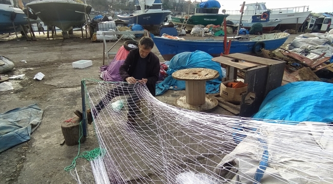 Düzce'de balıkçılar fırtına uyarısına karşı tedbir aldı