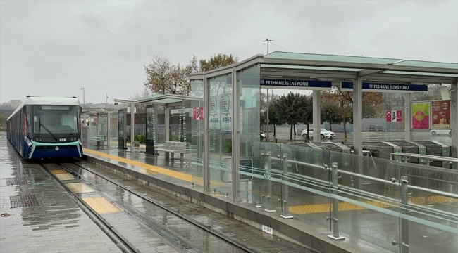 Eminönü-Alibeyköy Tramvay Hattı'nın bir bölümünde seferler yapılamıyor