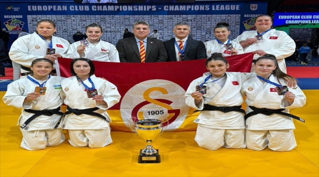 Galatasaray Kadın Judo Takımı, Avrupa Kulüpler Şampiyonası'nda bronz madalya kazandı