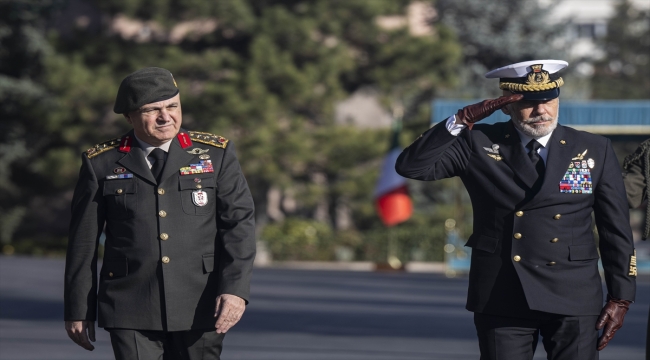 Genelkurmay Başkanı Gürak, İtalyan mevkidaşıyla görüştü