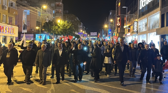 Hatay'da İsrail'in Gazze'ye saldırıları protesto edildi