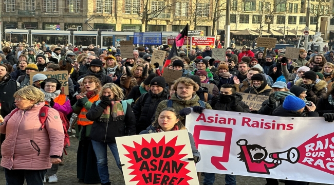 Hollanda'da aşırı sağcı Wilders'ın seçimleri kazanması protesto edildi