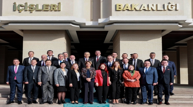 İçişleri Bakanı Yerlikaya, Türkiye Barolar Birliği heyetini kabul etti