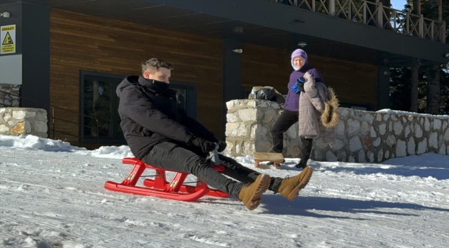 Ilgaz Yurduntepe Kayak Merkezi'nde sezon başladı