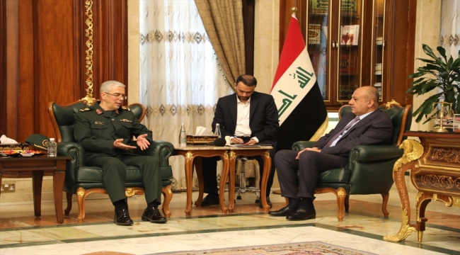 İran ve Irak genelkurmay başkanları Bağdat'ta "askeri işbirliğini" görüştü