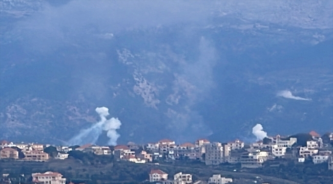 İsrail, Lübnan'ın güney bölgelerini "fosfor bombası" ile vurdu