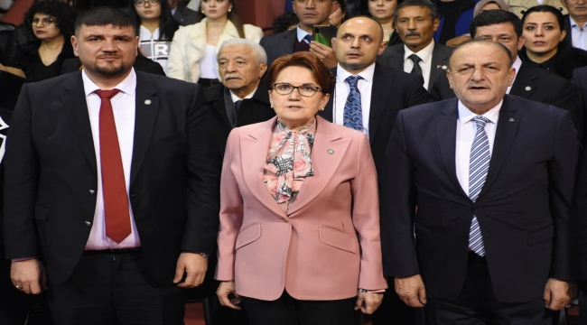 İYİ Parti Genel Başkanı Akşener, Aksaray'da partililerle buluştu: