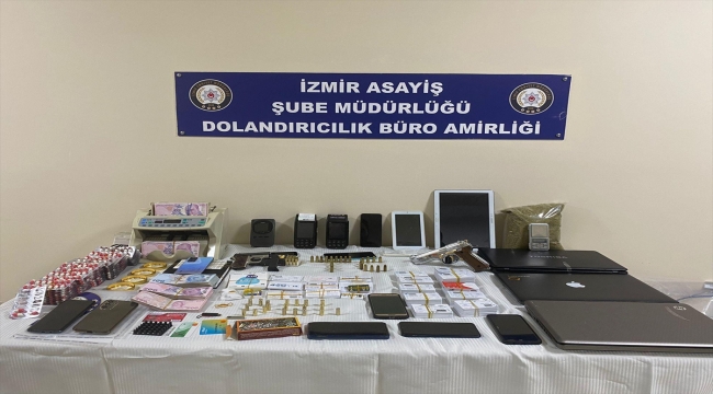 İzmir merkezli suç örgütü operasyonunda 69 gözaltı