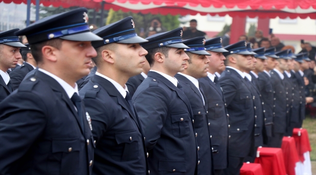 Karabük'te 454 polis adayı mezun oldu