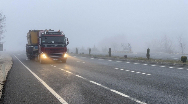 Kastamonu'da sis etkili oluyor