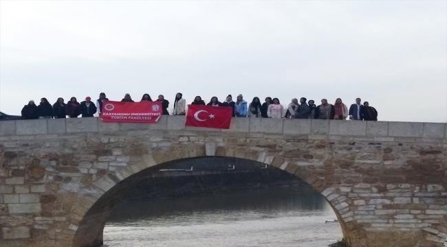 Kastamonu Üniversitesi öğrencileri doğa kamplarını sürdürüyor