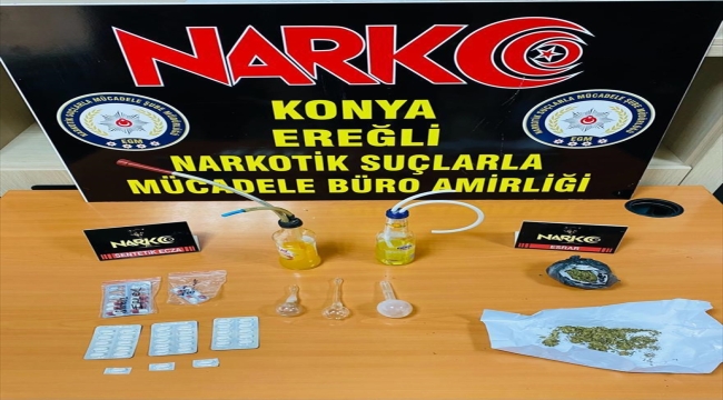 Konya'da uyuşturucu operasyonunda 11 şüpheli gözaltına alındı