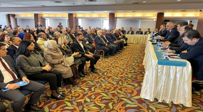 Kültür ve Turizm Bakanı Ersoy, muhtarlar toplantısında konuştu