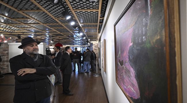 "Kuzey Makedonya'dan Ressamlar Sergisi" Ankara'da açıldı