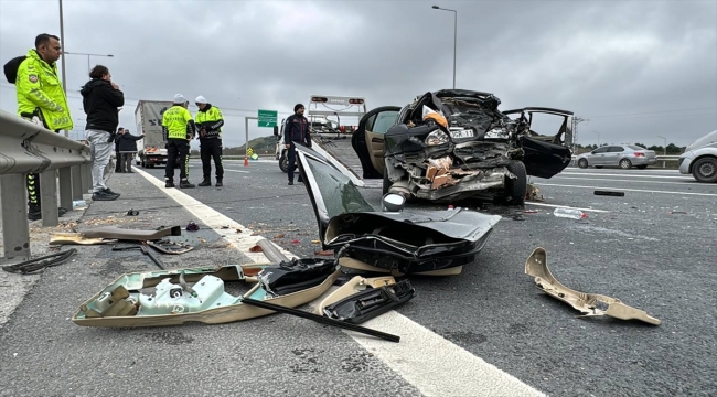 Kuzey Marmara Otoyolu'nda trafik kazasında 1 kişi öldü