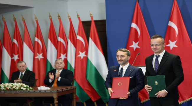 Macaristan Başbakanı Orban, Cumhurbaşkanı Erdoğan ile ortak basın toplantısında konuştu