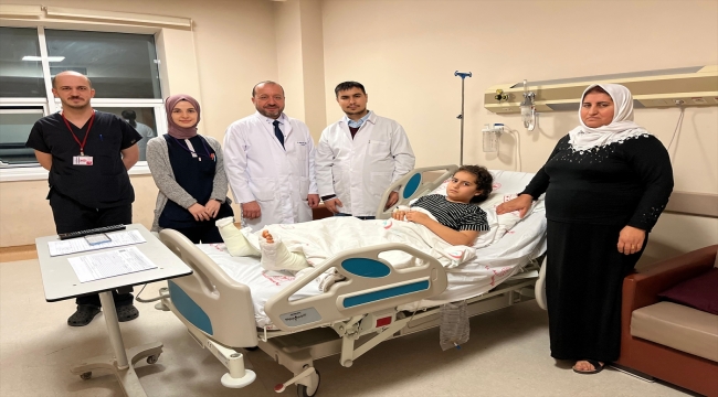 Mardin'de kalça çıkığı ve sağ bacak boyunda kısalık bulunan çocuk ameliyatla sağlığına kavuştu