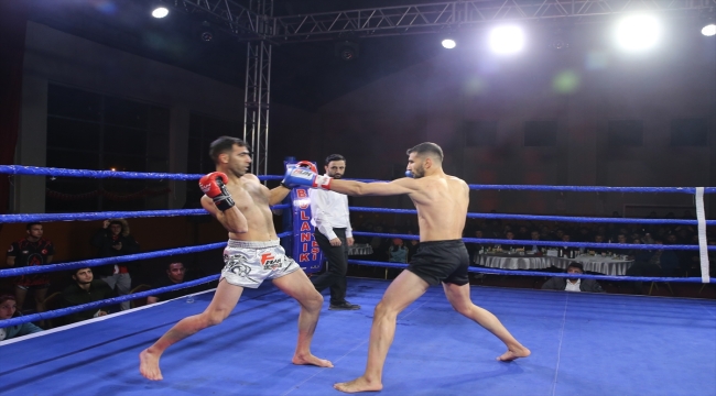 Muş'ta şehitler anısına "Uluslararası Muaythai Müsabakaları" şampiyonası düzenlendi