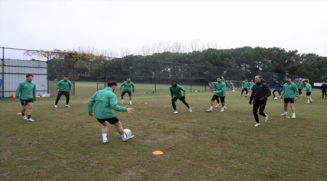 Sakaryaspor Türkiye Kupası maçı hazırlıklarını sürdürdü