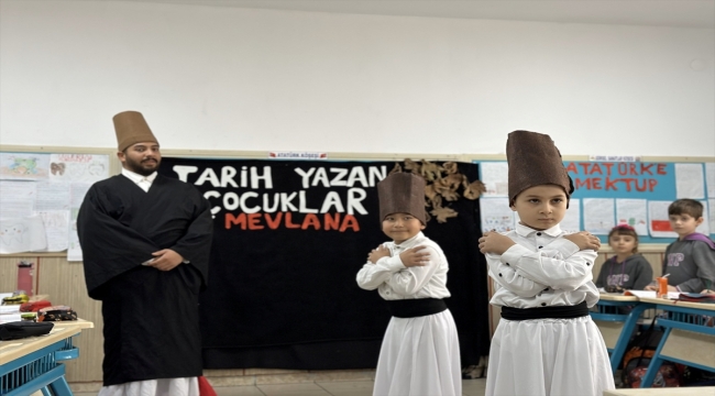 Samsun'da okullarda tarihe yön veren kahramanlar çocuklara anlatılıyor
