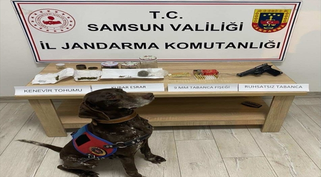 Samsun'da uyuşturucu kullanan 2 şüpheli yakalandı 