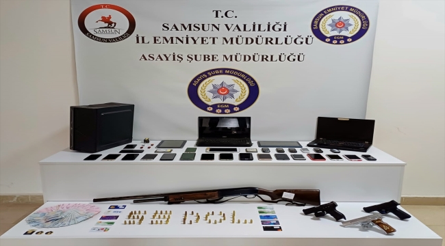 Samsun merkezli nitelikli dolandırıcılık operasyonunda 6 zanlı tutuklandı