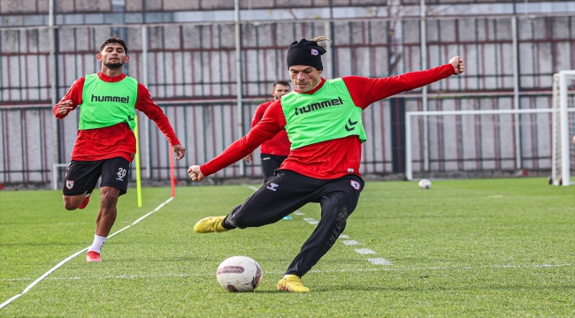 Samsunspor, Kasımpaşa maçının hazırlıklarını sürdürdü
