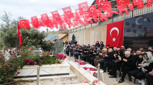 Şehit Emniyet Müdürü Altuğ Verdi, Mersin'deki kabri başında anıldı