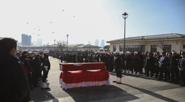 Şehit polis Musa Erdem için Cumhurbaşkanlığı Külliyesi'nde tören düzenlendi