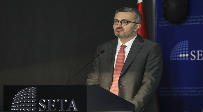 SETA Genel Koordinatörü Duran "Türkiye'nin Jeopolitik Görünümü Paneli"nde konuştu