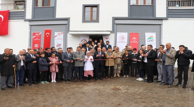 Siirt'te kadın kooperatifince kurulan salamura yaprak tesisinin açılışı yapıldı
