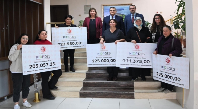 Sinop'ta kadın girişimcilere 988 bin 412 lira destek sağlandı